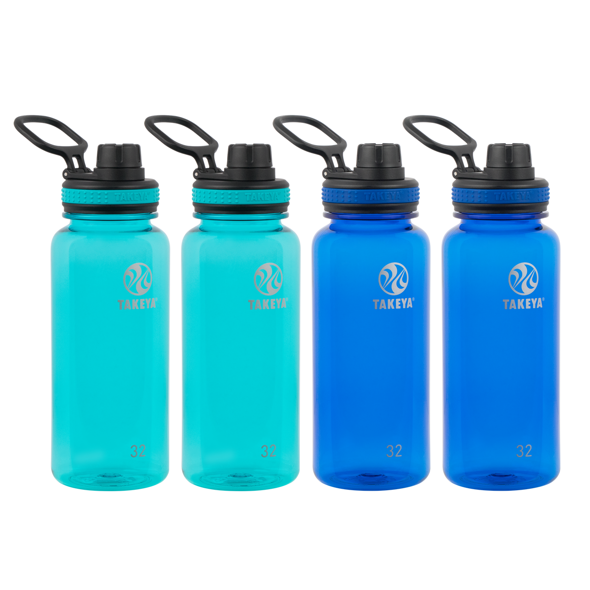 tritan-water-bottle-with-spout-lid-4-pack-n7 50276-Tritan-Spout-32-4pk-Ocean-Royal-angle.png