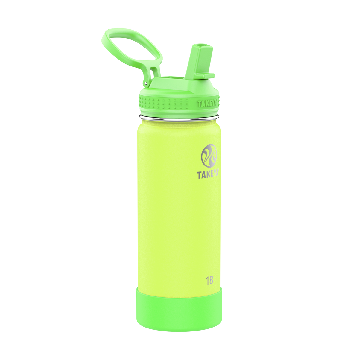 actives-kids-glow-in-the-dark-water-bottle-with-straw-lid-p8 51075-Actives-Kids-Straw-18-GID-LightningGreen-angle.png