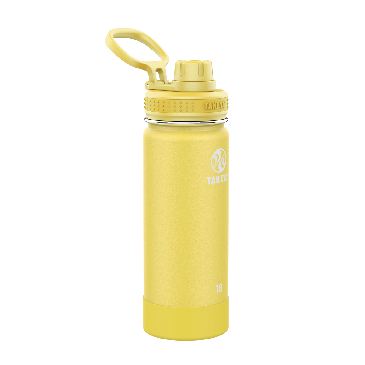 actives-water-bottle-with-spout-lid-f7 51159-Actives-Spout-18-Canary-angle.png