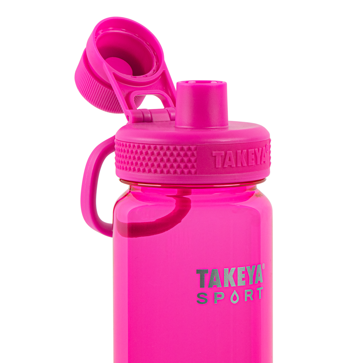 tritan-sport-water-bottle-with-spout-lid-h2 51671-TKS-Tritan-Spout-24-PinkSweep-openlid.png