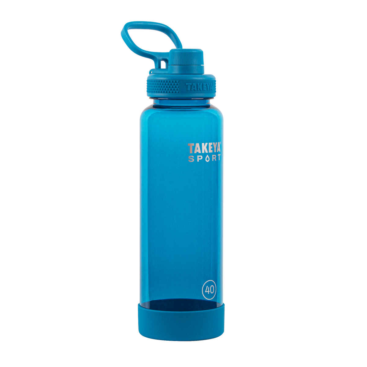 tritan-sport-water-bottle-with-spout-lid-h2 52024-TKS-Tritan-Spout-40-ChampionBlue-frontangle.png