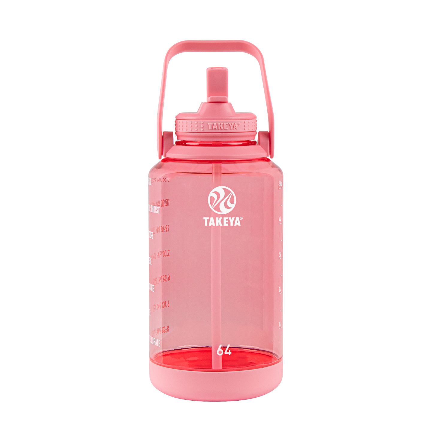 tritan-motivational-water-bottle-with-straw-lid-g3 54143-Tritan-Straw-Motivational-64-FlutterPink-front.png