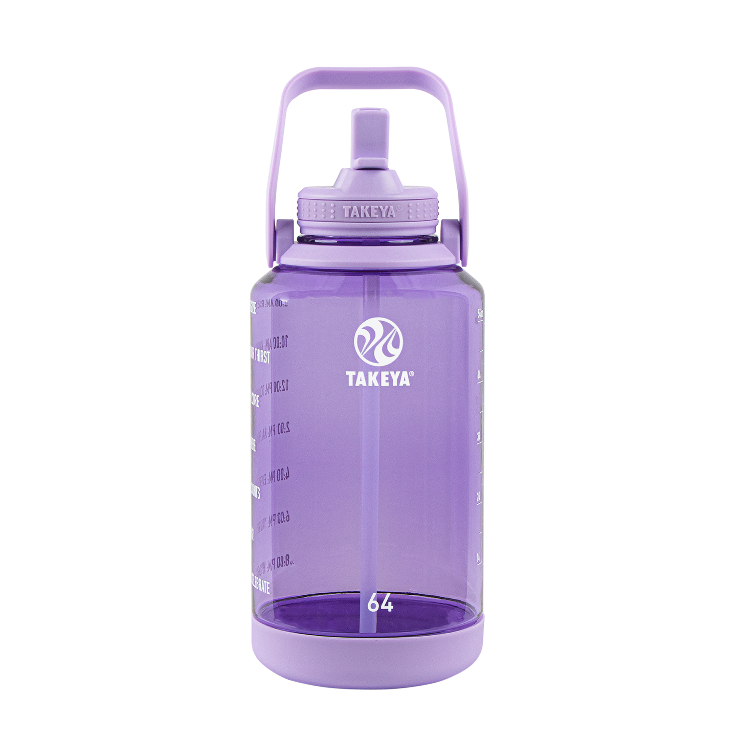 tritan-motivational-water-bottle-with-straw-lid-g3 54144-Tritan-Straw-Motivational-64-VivacityPurple-front.png
