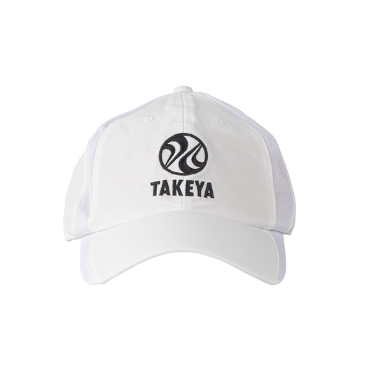 takeya-sport-vented-adjustable-hat-m2 97285-TK-PB-Hat-White-Front.png